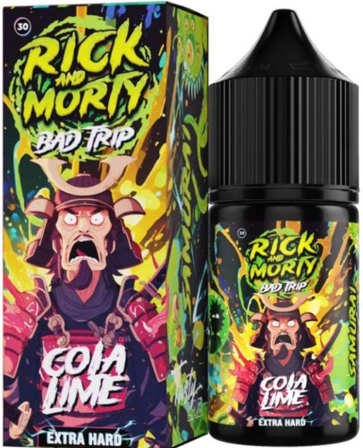 Кола Лайм 20мг Hard RICK AND MORTY BAD TRIP SALT 30мл Жидкость