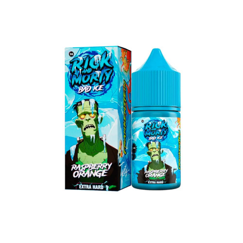 Малина Апельсин 20мг Hard RICK AND MORTY ICE SALT 30мл Жидкость