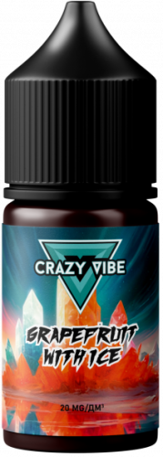 Жидкость для ЭСДН CRAZY VIBE SALT 3мл 20мг Grapefruit ice (Грейпфрут со льдом)