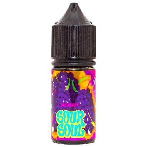 Mulberry 55мг Sour Soul Salt 30мл Жидкость