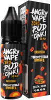 Жидкость для ЭСДН Angry Vape X PODONKI Zero 30мл 0мг Грейпфрутовый лимонад