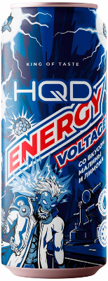 Энергетик "HQD", 0,45л, Ж/Б Energy Voltage