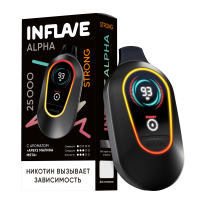 INFLAVE ALPHA 25000 2% STRONG Арбуз Малина Мята