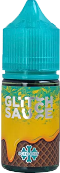 Жидкость для ЭСДН GLITCH ICED Out SALT 30мл 20мг Banana