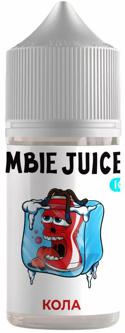 Жидкость для ЭСДН Zombie Juices Ice SALT 30мл 20мг Кола