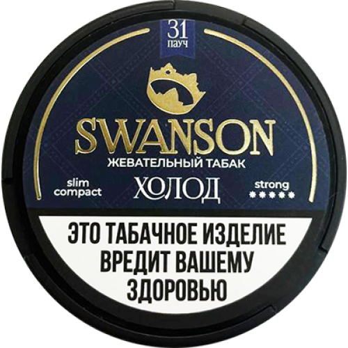 Жевательный табак SWANSON 5гр mini Свежесть STRONG M