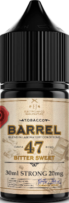 Жидкость для ЭСДН ElectroJam T.o.b.a.c.c.o. Barrel SALT 30мл 20мг Berry Bitter Sweet STRONG