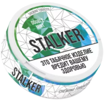 Жевательный табак Stalker Standart (double mint с ароматом двойной мяты) Strong М
