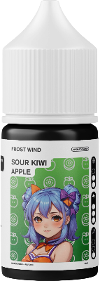 Ароматизатор для 30мл Frost Wind Кислое Киви Яблоко