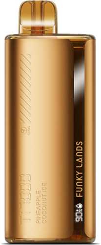 ЭСДН Funky Lands Ti7000 2% Pineapple Coconut Ice / Ананасовый Кокосовый Лед