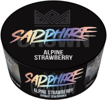 Табак Alpine Strawberry "Sapphire Crown" 25гр.