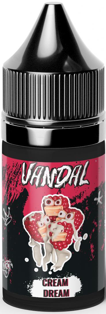 Жидкость для ЭСДН VANDAL PREMIUM SALT 30мл 20мг Cream Dream (Малиновый Йогурт)