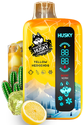HUSKY AIRMAX PRO 20000 Yellow Hadgehog (Кактусовый лимонад со льдом)