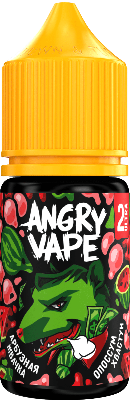 Жидкость для ЭСДН Angry Vape SALT 30мл 20мг Опоссум Хвастун (Арбузная жвачка) STRONG