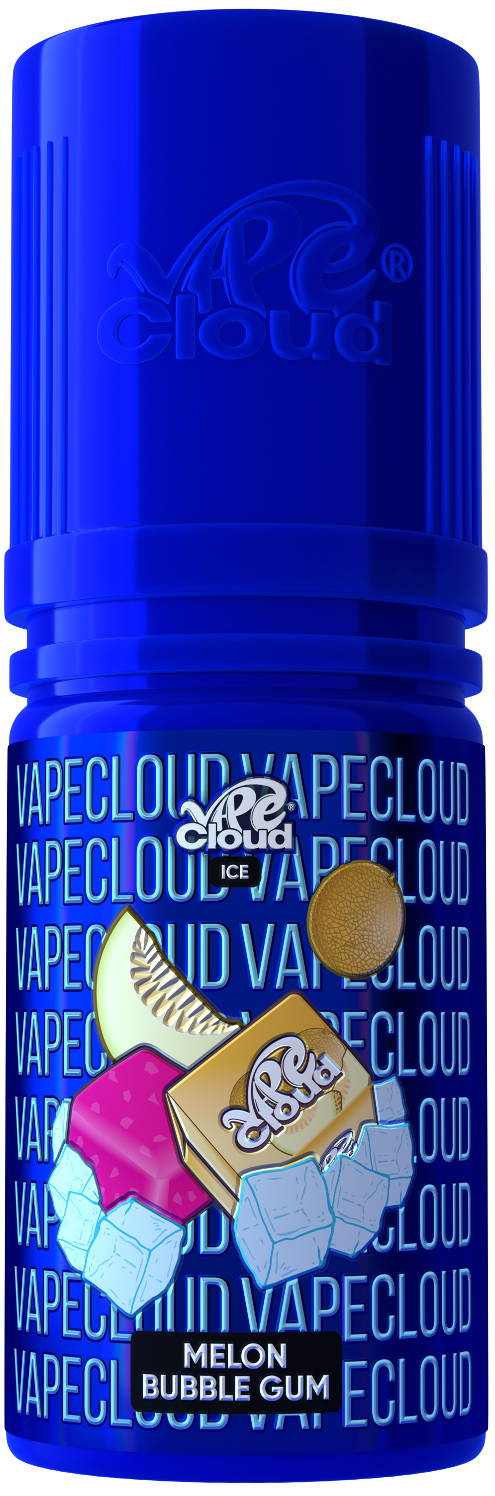 Жидкость для ЭСДН Vape Cloud Ice SALT 30мл 20мг Melon Bubble Gum STRONG