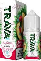 Жидкость для ЭСДН Trava SALT 30мл Melon Raspberry (Малина-Дыня-Лёд)