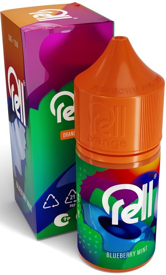 Жидкость для ЭСДН RELL ORANGE 28мл 0мг Blueberry mint