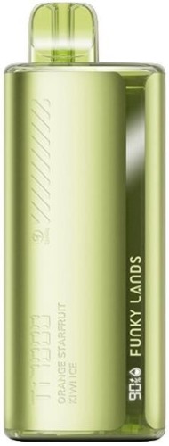 ЭСДН Funky Lands Ti7000 2% Orange Starfruit Kiwi Ice / Апельсин Киви Лед