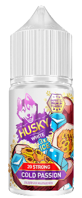 Cold Passion 20мг HUSKY Import White 3xICE SALT 30мл Жидкость