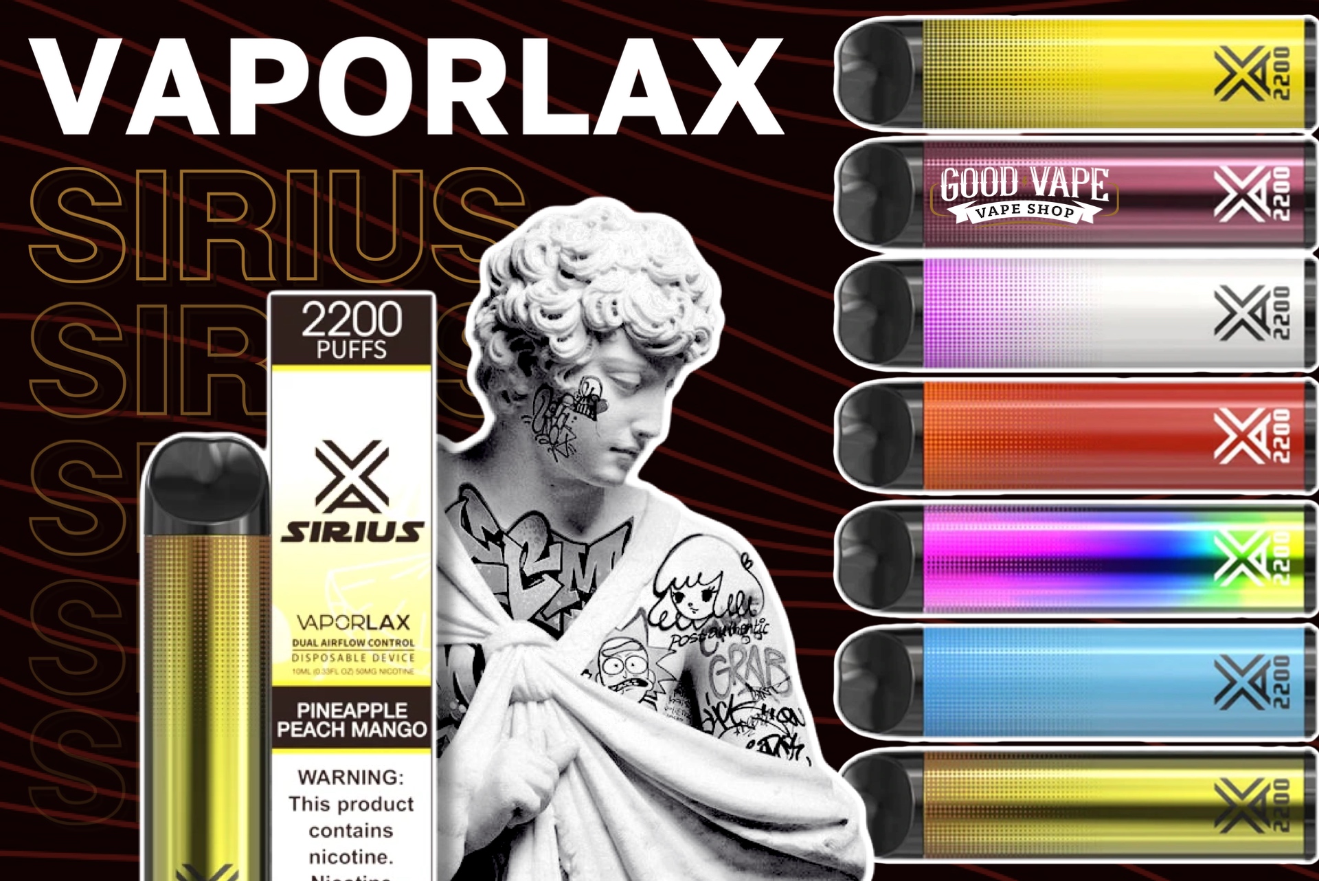 VAPORLAX RUSSIA & VAPORLAX SIRIUS