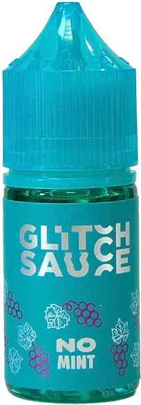 Жидкость для ЭСДН GLITCH No Mint SALT 30мл 20мг Grape King