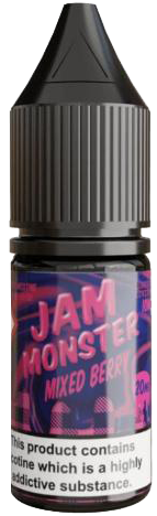 Жидкость для ЭСДН Jam Monster SALT 10мл 20мг Raspberry