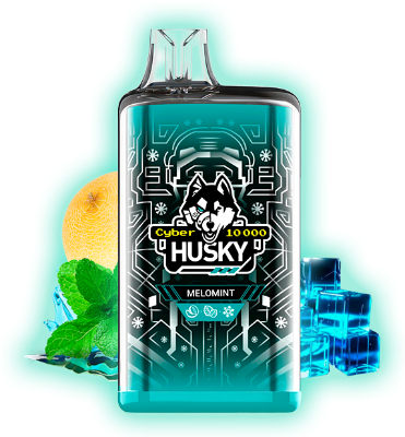 HUSKY CYBER 10000 Melomint (Дыня и мята)