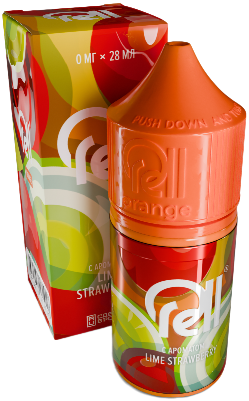 Lime strawberry 20мг RELL ORANGE SALT 30мл Жидкость