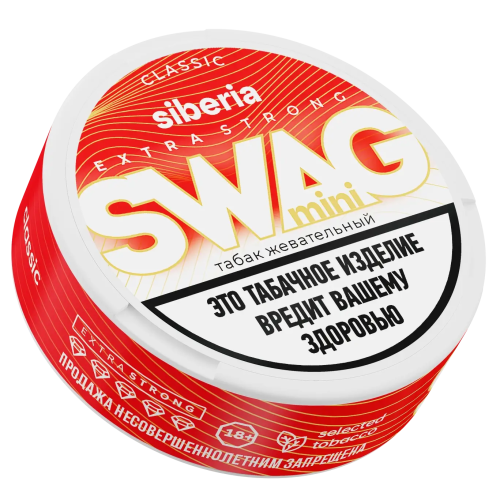 Жевательный табак SWAG 5гр MINI Сибирь STRONG M