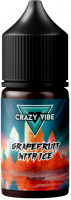 Жидкость для ЭСДН CRAZY VIBE SALT 3мл 20мг Grapefruit ice (Грейпфрут со льдом)