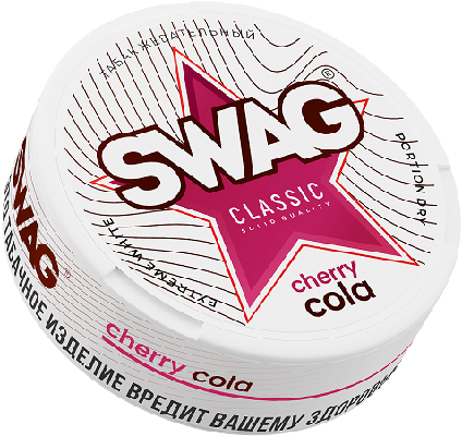 Жевательный табак SWAG 10гр CLASSIC ВИШНЕВАЯ КОЛА STRONG M