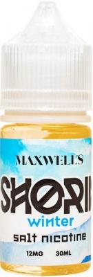 Жидкость для ЭСДН Maxwells SALT 30мл 20мг SHORIA Winter