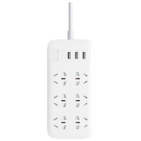 Удлинитель Xiaomi Mi Power Strip (6 розеток + 3 USB) CXB6-1QM White