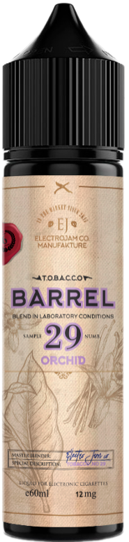 Жидкость для ЭСДН ElectroJam T.o.b.a.c.c.o. Barrel 60мл 12мг Orchid