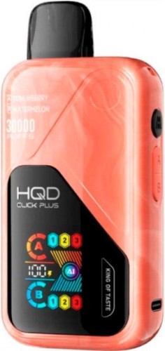 ЭСДН HQD CLICK PLUS 30000 2% Клубника-арбуз