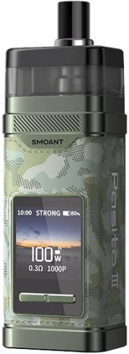 Smoant Pasito III Pod Mod Kit 2800mAh Camouflage Green