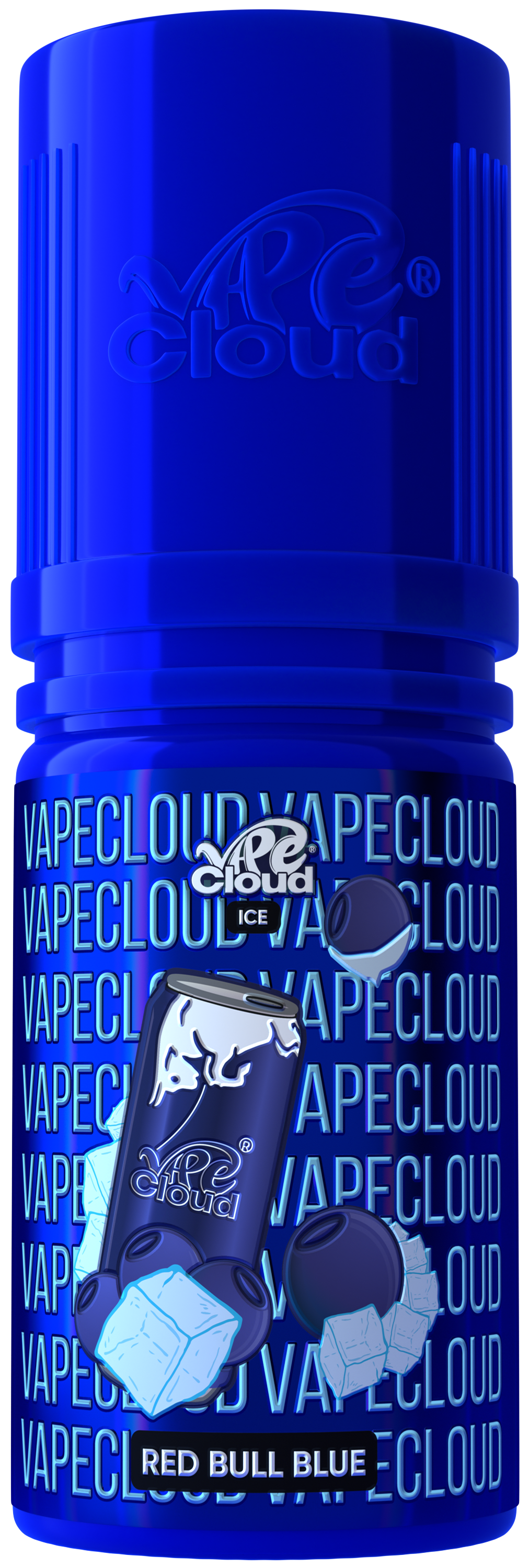 Жидкость для ЭСДН Vape Cloud Ice SALT 30мл 20мг Red Bull Blue STRONG