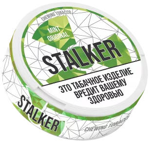 Жевательный табак Stalker 8гр SLIM (original с ароматом мяты) М