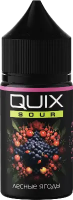 Жидкость для ЭСДН QUIX SOUR 30мл 0мг Лесные ягоды