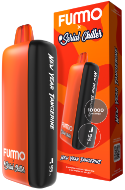 ЭСДН FUMMO INDIC X SERIAL CHILLER 10000 2% Мандарин с морозной хвоей