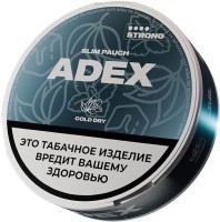 Жевательный табак ADEX SLIM 9гр. КОЛД ДРАЙ STRONG