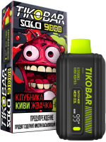 ЭСДН TIKOBAR 10000 2% Strawberry Kiwi Bubble Gum (Клубника Киви Жвачка)