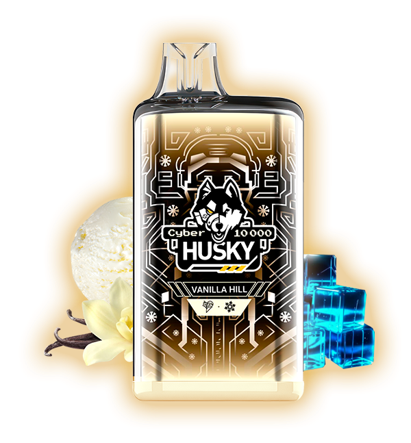 HUSKY CYBER 10000 Vanila Hill (Ванильное мороженое)