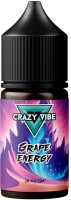 Жидкость для ЭСДН CRAZY ICE SALT 3мл 20мг Виноградный энергетик