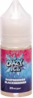Жидкость для ЭСДН CRAZY ICE SALT 3мл 20мг Малина ежевика