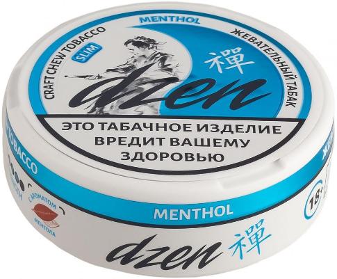 Жевательный табак DZEN 9гр medium MENTHOL М