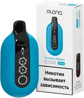 ЭСДН PLONQ ULTRA 12000 2% Голубика Малина