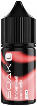 Жидкость для ЭСДН SOAK SALT 30мл 20мг Strawberry cream dream/Клубничный Милкшейк