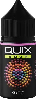 Жидкость для ЭСДН QUIX SOUR 30мл 0мг Скитлс