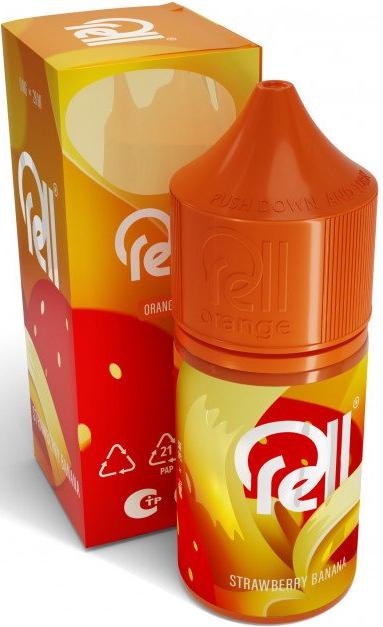 Жидкость для ЭСДН RELL ORANGE 28мл 0мг Strawberry banana